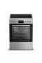 60cm Full Glass Ceramic Electric Cooker Gray/Black