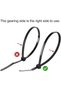 200 Pcs Cable Tie Base Self Adhesive Cable Tie Mounts with Zip Tie - 7