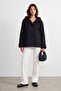 Hooded trench coat with fleece lining