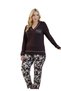 Πιτζάμα Plus Size Dreamy Floral - Πολύχρωμο