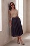 Wrinkled belted skirt - 4
