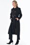 Trench Coat Black 14013 - 6