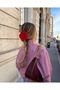 Atelier Rouge Dahlia Couture Red Large Flower Buckle - 2
