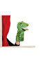 Large Plush Hand Puppet Dinosaur 28 cm - 3