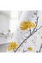 Floral design shower curtain 180 x 180 cm with hooks, waterproof floral design washable shower curtain adds a refreshing decorative touch to everyday bathrooms - 3