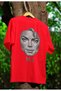 Michael Jockson Printed Circular Neck Cotton Oversize Fit Unisex Short Sleeve Tshirt