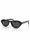 Prd Model Black Women's Sunglasses Steel Hinge Uv400 Protection - 2
