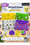 A4 Snap Fastener File 4 Different Pattern Options |   Set of 4 |   Colorful Patterned Pp Document and File Folder