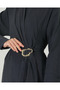 Gold Toka Detaylı Elbise - 4