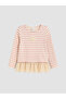 Zero Roba Collar Striped Lace Girl's T-Shirt 2-Pack from Uzg Store for Style Enthusiasts - 3