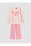 Barbie Printed Girl's Set - 3
