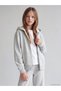 Quality Parts from Çelebi Store Hooded Thick Girls' Zipper Sweatshirt