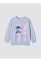 Printed girl's sweatshirt