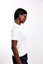Ecru Piping Detailed Short Sleeve Knitwear 6504 - 5