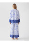 Shirt Roba Collar Embroidered Women's Pajama Set for Style Seekers from Uzg Store - 3