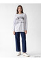 I Printed Loose Fit Women's Sweatshirt Tunic from Freezen Store - 3