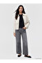 Shirt Collar Women's Cashmere Jacket - 2