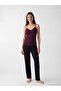 Esvab • Modern & Distinctive Women's Tank Top with Lace Detail and Rope Straps - 3