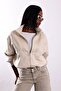Stone Bead Embroidered Bomber Jacket 100068 - 2