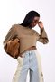 Brown Padded Long Sleeve T-Shirt 0216 - 2