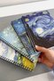 Van Gogh Advantageous Set, Weekly Planner and 4-Pointed School Notebook Set, Bookmark Gift - 5