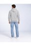 3 Thread Men's Hooded Kangaroo Pocket Sweat Soft Puff Fabric Sweatshirt - 5