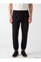 Xside Black Regular Fit Men's Jogger Pants with Nevavm Difference - 2