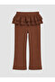 Brown Girls' Spanish Leggings - 6