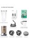 600 Watts, 3pc Accessories, Multi-Function High Speed Blender, Mixer System With Nutrien - 2