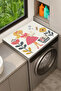 Clothes Dryer Top Organizer Mat Liquid-Proof Cover Laundry Fairy