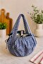 Adjustable Drawstring Picnic Cookware and Pressure Cooker Carrying Bag, Double Layer Red Gingham