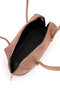 Baguette Form Suede Leather Martina Women's Shoulder Bag Beige - 5