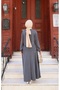 Shoulder Drop Detailed Skirted Suit - 5