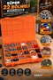 22 Compartment Orange Organizer Multi-Purpose Material Organizing Box with Transparent Lid - 2