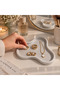 Decorative Jewelry Tray – Organic Form Jewelry, Handmade Stone Powder Ring and Accessory Tray – Makeup Table Decor - 2