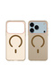 Apple iPhone 18 Pro 5G 2026 Hybrid Translucent Magsafe with Magnetic Charging Raised Camera Lips Elegant Look Case Cover - 2