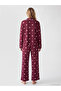 Shirts for Style Seekers from Uzg Store Roba Collar Polka Dot Women's Pajama Set - 6