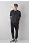 M0010640-900 Printed Black Men's Sweatpants