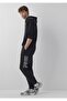 M0010641-900 Printed Black Men's Sweatpants
