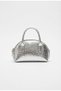 Mini Crocodile Pattern Women's Hand and Shoulder Bag - 2