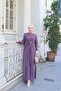 Cape and Buckle Sandy Dress