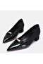 Large Size Stiletto 41-42-43-44-Black Suede - 6