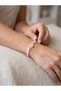 A Quality Handmade Oval Evil Eye Object Mineli Macrome Knitted Bracelet - 2