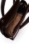 Geometric Shape Faux Leather Moscow Women's Crossbody Bag Brown - 5