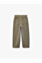 Barrel Pants with Cotton Pockets - 2