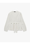 Belted Long Sleeve V-Neck Knitwear Cardigan