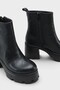 Dalenna Side Zipper Platform Heeled Women's Boots - 2
