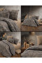 Double Premium Duvet Cover Set with Tree Pattern Elastic Sheets - 5