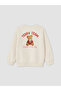 Teddy Bear Printed Girls' Set - 4