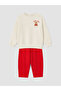 Teddy Bear Printed Girls' Set